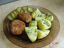 Fot. Magdal, Kotlety mielone z musztardą