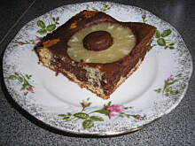 Fot. gosiek73, placek marmurkowy z ananasem