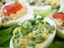 Fot. teklunia, Jajka faszerowane różnymi pysznościami