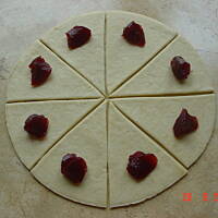 Rogaliki z marmoladą-bardzo łatwe