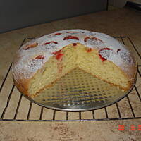 Ciasto z truskawkami-bardzo łatwe