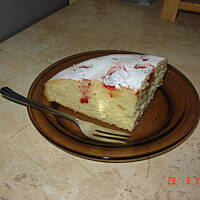 Ciasto z truskawkami-bardzo łatwe