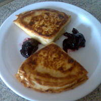 Nalesniki z serkiem budyniowym