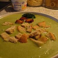 Zupa-krem z brukułów