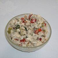 Pyszna sałatka z makreli