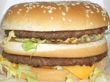 Fot. MocarnaIrma, Hamburger z Mc Donald