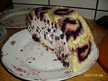 Fot. donia84, Bomba śmietanowo - jagodowa