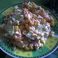 Sałatka z ryżem-przepis własny