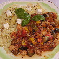 Potrawka z kurczaka i cukinii