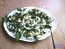 Fot. MonikaK, Jajka w sosie rzodkiewkowym