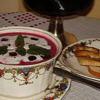 Zupa z wiśni dobra na upały