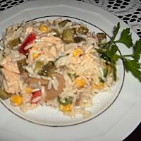 Wyśmienita sałatka z kurczaka