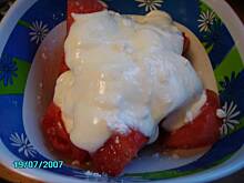 Fot. linton-3M, Arbuz z jogurtem