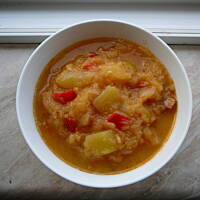 cukinie w sosie własnym  ala leczo-szybkie danie