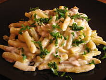 Fot. bunia, Fasolka szparagowa z pieczarkami