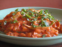 Fot. bunia, Fasolka szparagowa w sosie pomidorowym