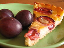 Fot. bunia, Tarta z owocami buni