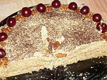 Fot. ekkore, Tort orzechowo kawowy