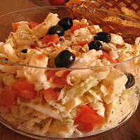 Sałatka z mozzarellą - lekka kolacja - buni