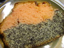 Fot. kamila1234, Babka czarno-różowa czyli makowo-malinowa