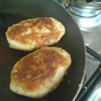 Musztardowe kotlety mielone z serem