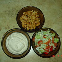 Chlebki pita z nadzieniem