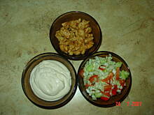 Fot. Magdal, Chlebki pita z nadzieniem