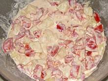 Fot. ekkore, Sałatka pomidorowo- ziemniaczana