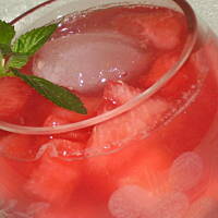 Arbuz w soku wlasnym z dodatkiem alkoholu