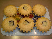 Fot. joasia1204, Mufinki z białym serem i czekoladą