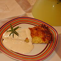 Cukiniowy placek pieczony