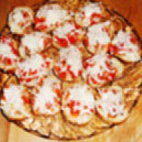 Bruschetta-kanapki na cieplo z pomidorkiem