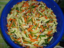 Fot. Bożena.B., Sałatka z cukini Mariolki
