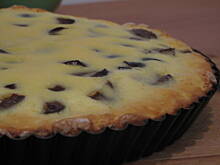 Fot. bunia, Ciasto śliwkowe z twarogiem