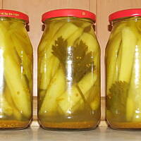 Pikle w zalewie curry