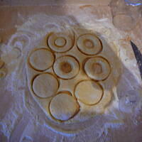 oponki  z sera   smażone na oleju  -  pyszne