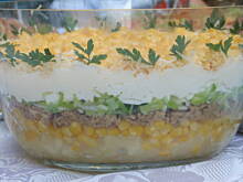 Fot. 555, sałatka warstwowa na imprezę