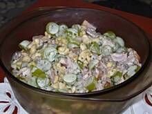 Fot. Gosia_Z, Lekka sałatka z wędzonym kurczakiem