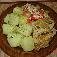 Schabowe w jarzynach