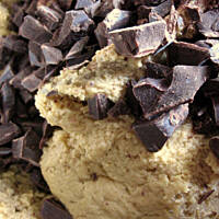 Ciasteczka miętowe z kawałkami czekolady