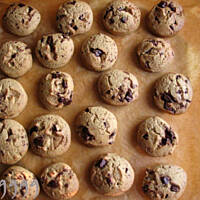 Ciasteczka miętowe z kawałkami czekolady