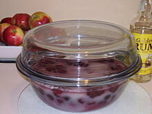 Fot. Mari, Konfitura wisniowa z migdalami i rumem