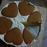 Jabłecznik z ciastkami cynamonowymi