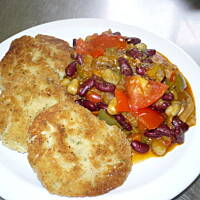 fasola na ostro - wegetarianska