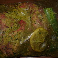 Sztuka mięsa w marynacie