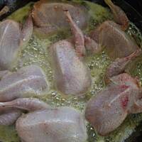 przepiorki faszerowane w sosie port