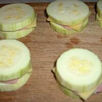 Cukinia a la Cordon bleu