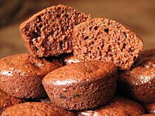 Fot. bunia, Muffinki czekoladowo - wiśniowe