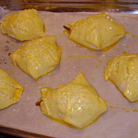 Gruszki w cieście francuskim