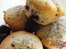 Fot. ilka76, Muffinki z jeżynami